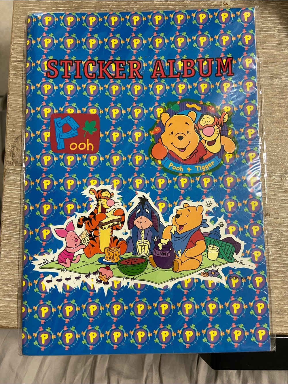Vintage Winnie the Pooh Sticker Album